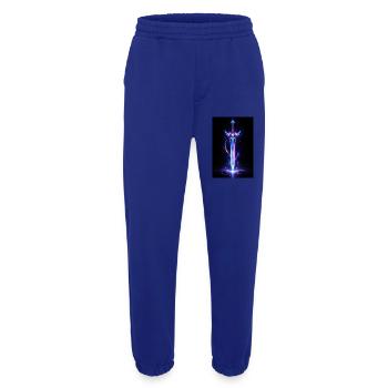 Neon-Astralschwert - Heavyweight Jogginghose - made by SPREAD  - Iconic Blue - Vorne