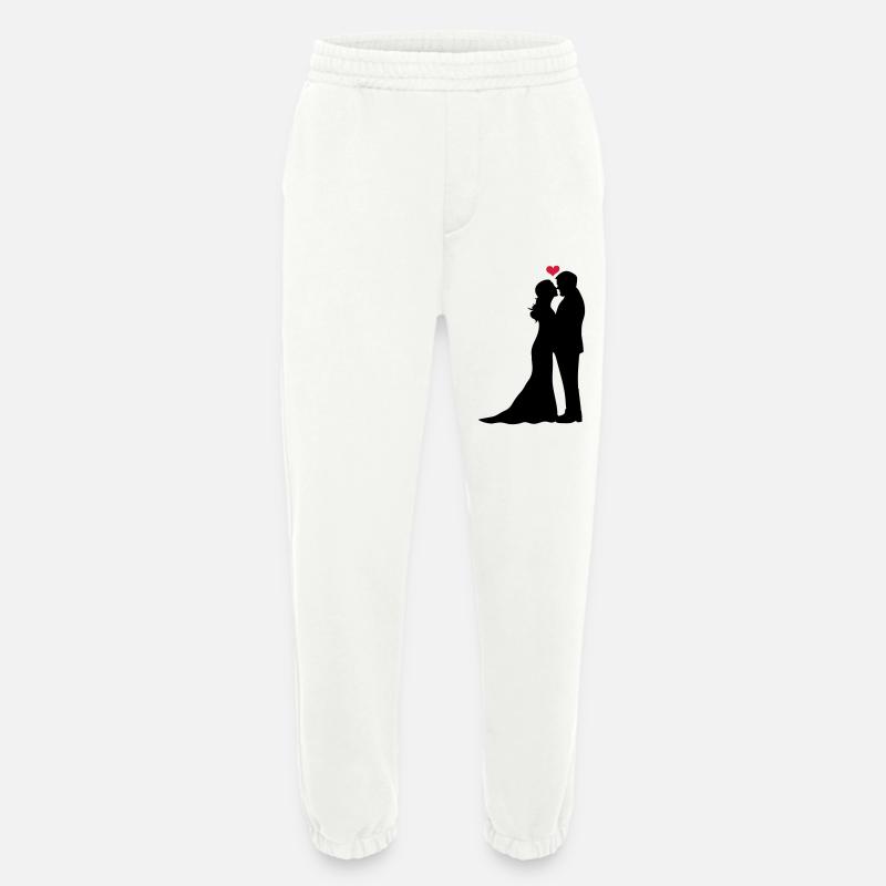 Brautpaar - Heavyweight Jogginghose - made by SPREAD  - OFF WHITE