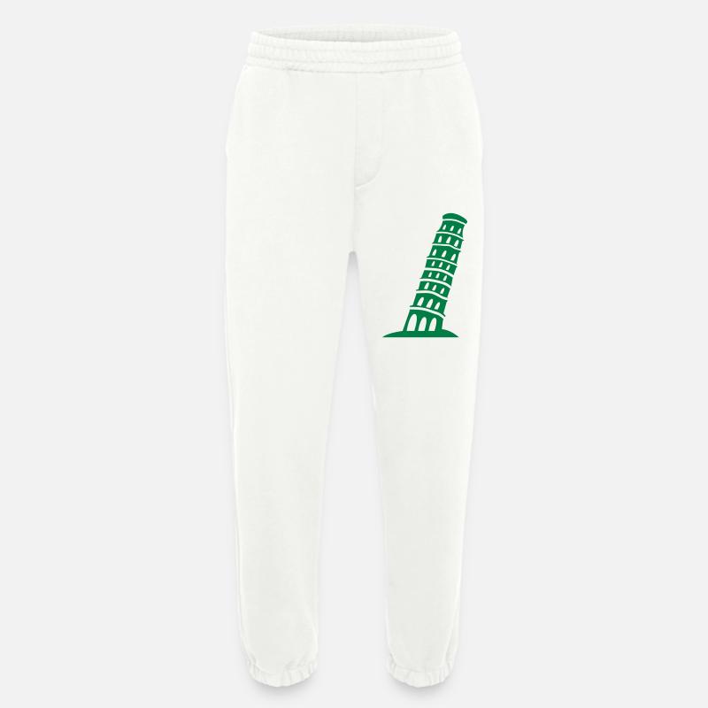 pisa - Heavyweight Jogginghose - made by SPREAD  - OFF WHITE