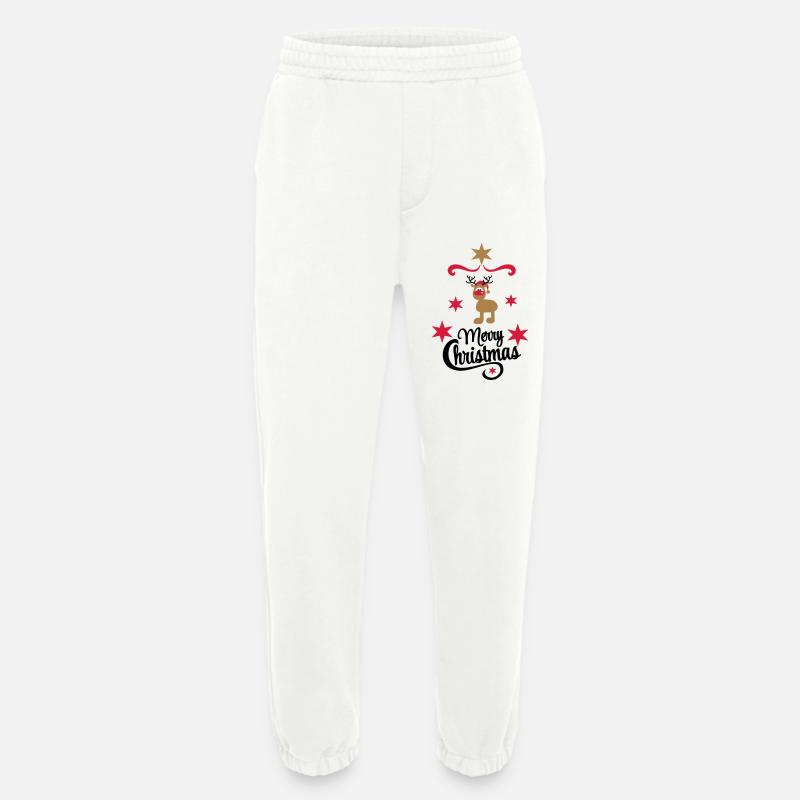 Weihnachten - Heavyweight Jogginghose - made by SPREAD  - OFF WHITE
