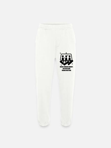 snowboard - Heavyweight Jogging Pants - made by SPREAD  - OFF WHITE