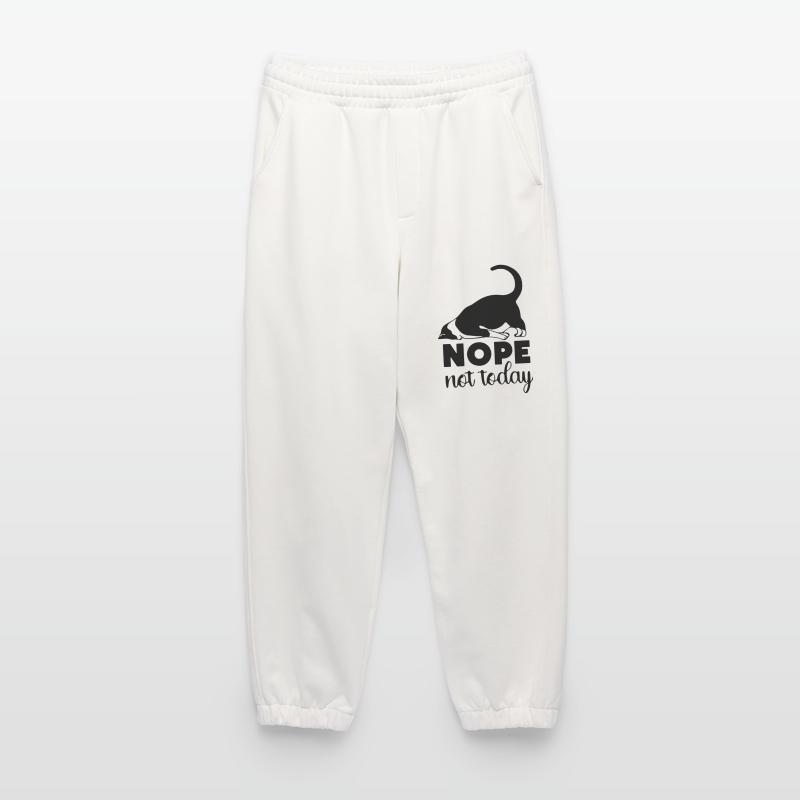 nope not today Heavyweight Jogging Pants - made by SPREAD 