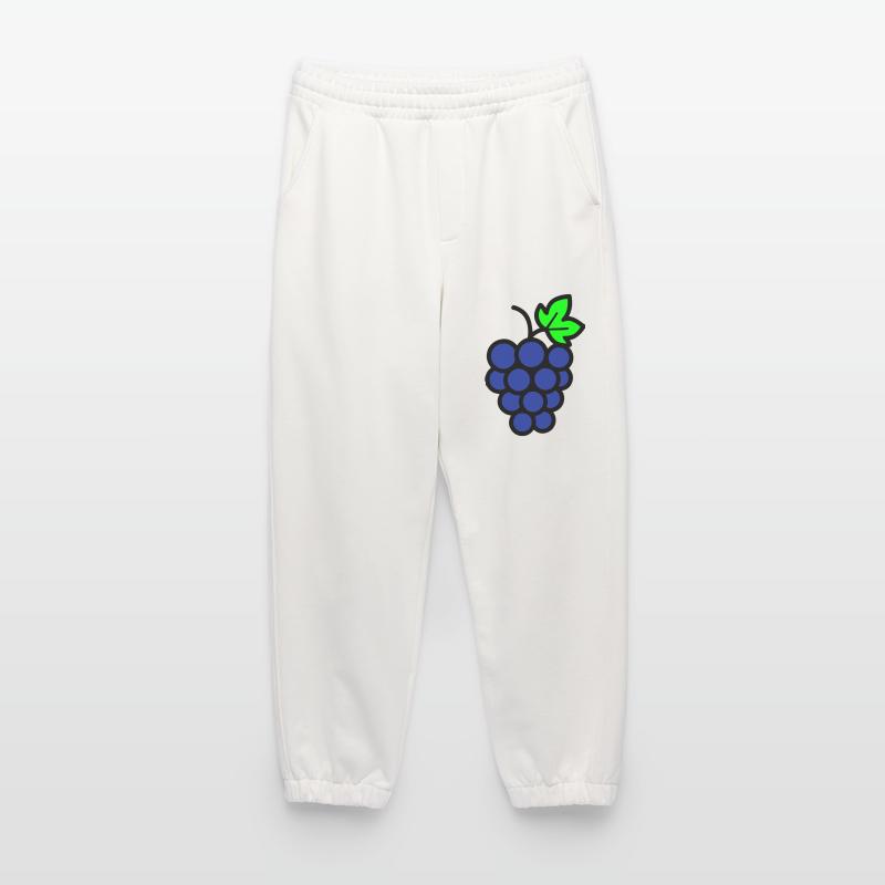 Grapes Comic Heavyweight Jogging Pants - made by SPREAD 