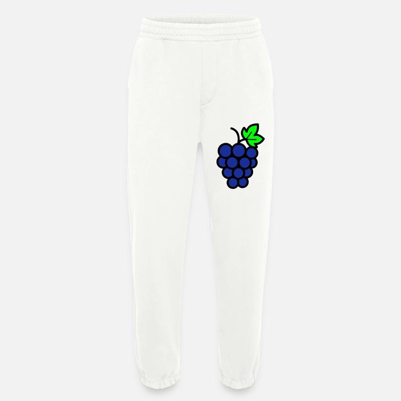 Weintrauben Comic - Heavyweight Jogginghose - made by SPREAD  - OFF WHITE