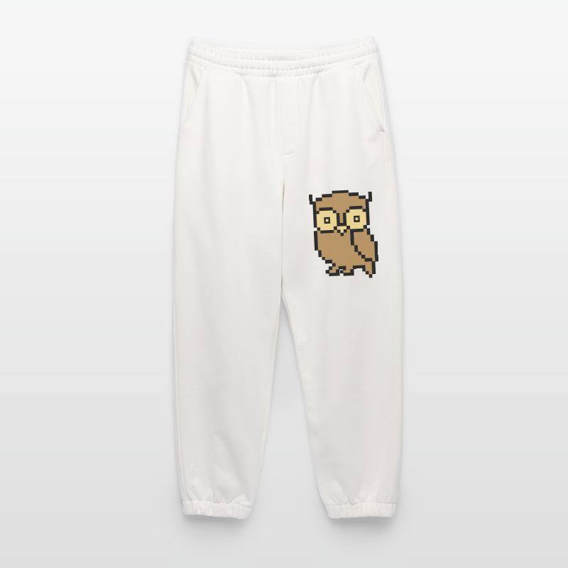 eule pixel color Heavyweight Jogginghose - made by SPREAD 