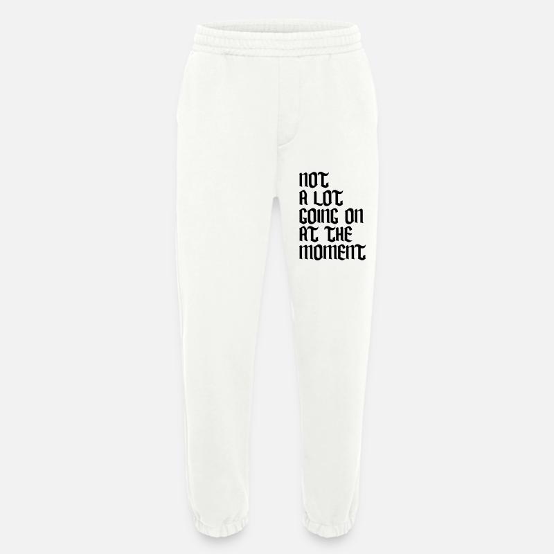Not much going on - Heavyweight Jogginghose - made by SPREAD  - OFF WHITE