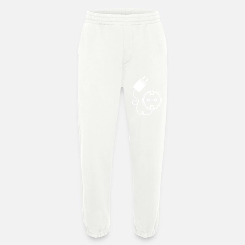 Socket Power Element - Heavyweight Jogging Pants - made by SPREAD  - OFF WHITE