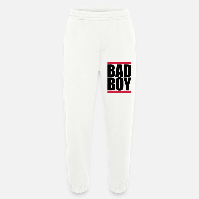 Balken Bad Boy - Heavyweight Jogginghose - made by SPREAD  - OFF WHITE