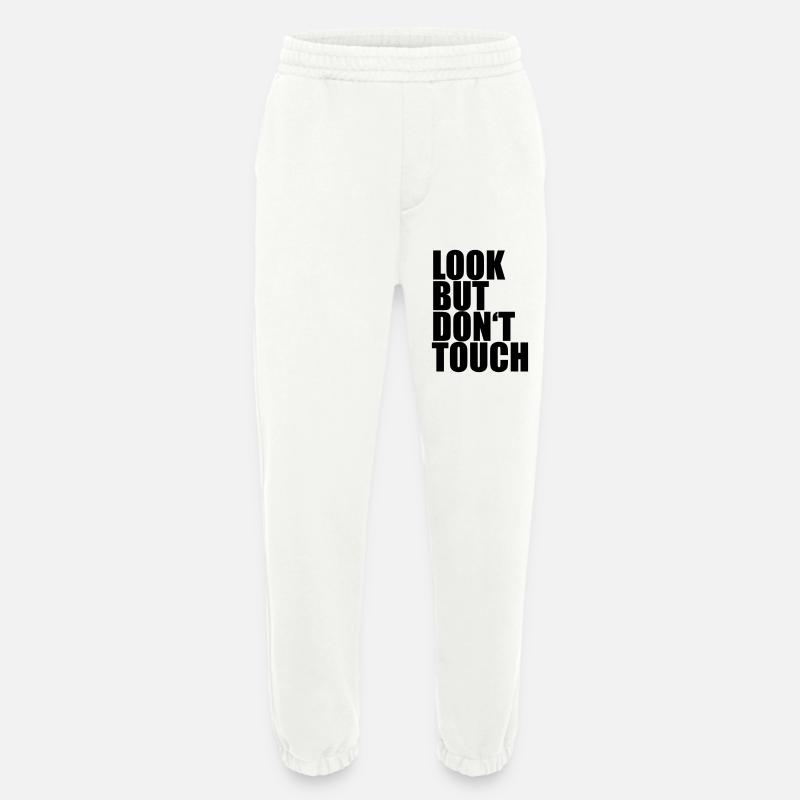 Look But Dont - Heavyweight Jogginghose - made by SPREAD - OFF WHITE