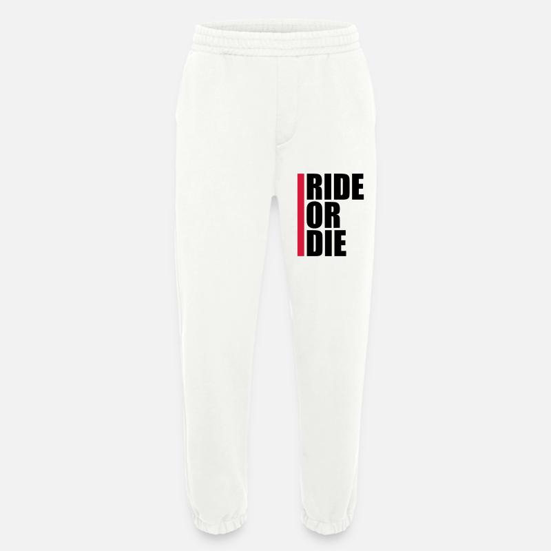 Balken Rot Logo - Heavyweight Jogginghose - made by SPREAD  - OFF WHITE