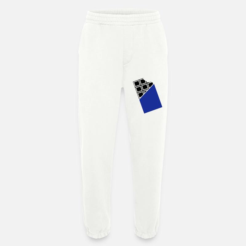Chocolate Sweets - Heavyweight Jogging Pants - made by SPREAD  - OFF WHITE