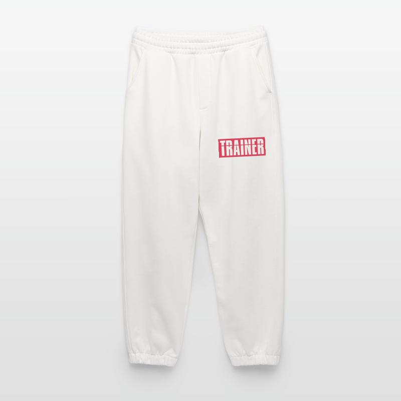 Trainer Logo Rot Heavyweight Jogginghose - made by SPREAD 