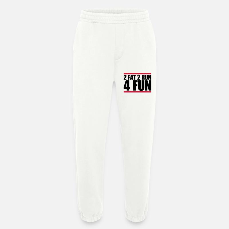 Balken 2 Fat - Heavyweight Jogginghose - made by SPREAD  - OFF WHITE