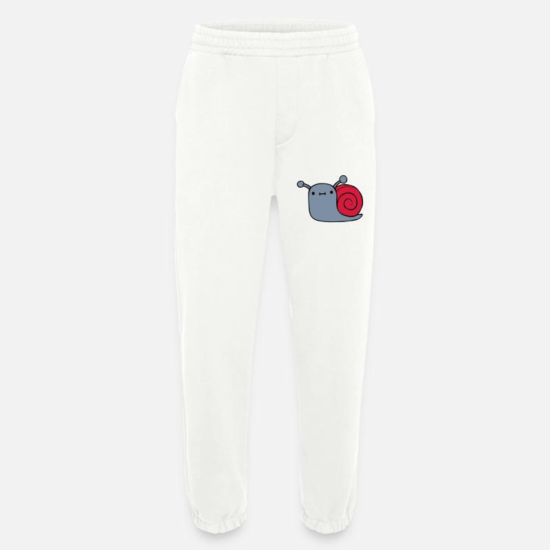 Kleine süße Schnecke - Heavyweight Jogginghose - made by SPREAD  - OFF WHITE