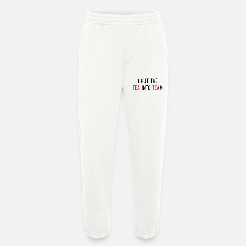 Team Tee - Heavyweight Jogginghose - made by SPREAD  - OFF WHITE