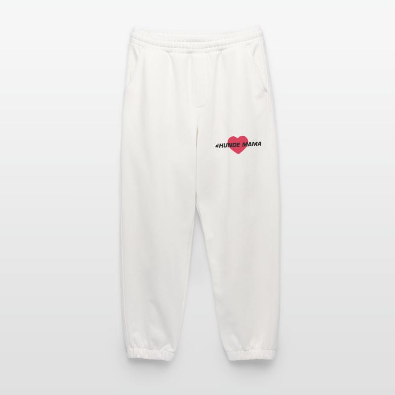 Maman de chiens Pantalon de jogging bio épais fabriqué en UE