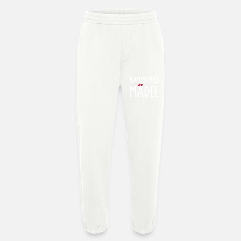 Badisches Mädel - Heavyweight Jogginghose - made by SPREAD  - OFF WHITE