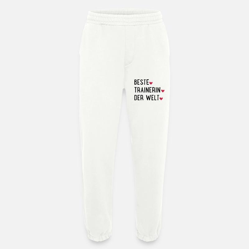 beste trainerin - Heavyweight Jogginghose - made by SPREAD  - OFF WHITE