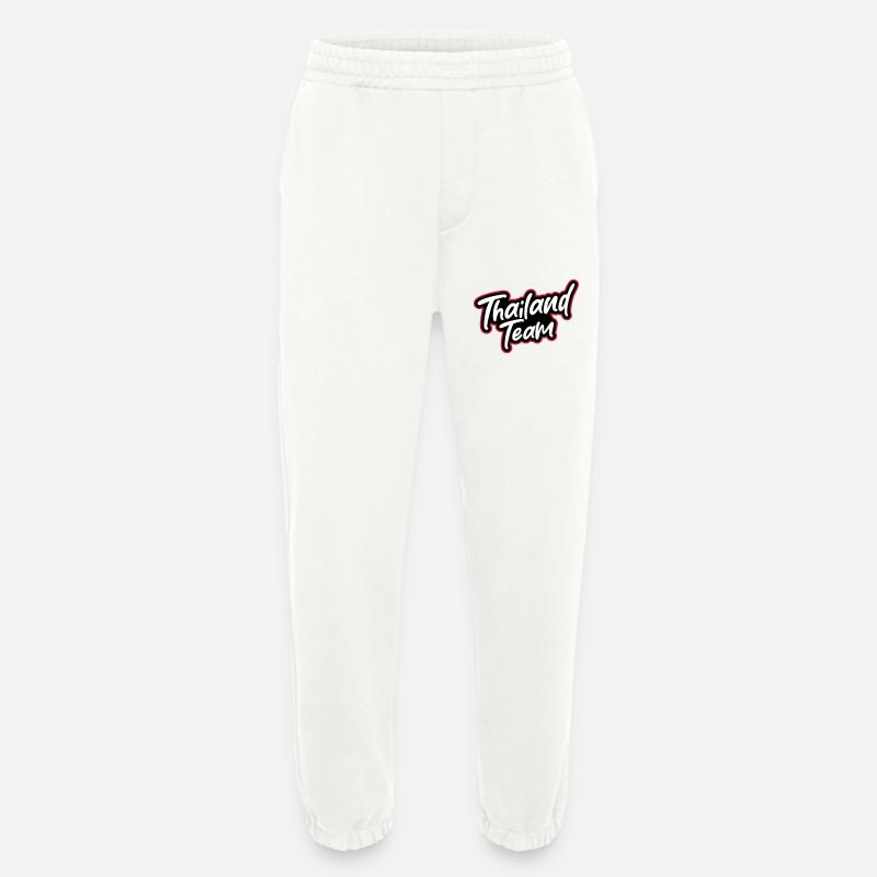 Thailand Team - Heavyweight Jogginghose - made by SPREAD  - OFF WHITE