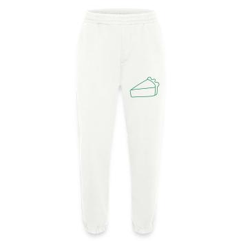 Ein einziges Stück Kuchen - Heavyweight Jogginghose - made by SPREAD  - OFF WHITE - Vorne