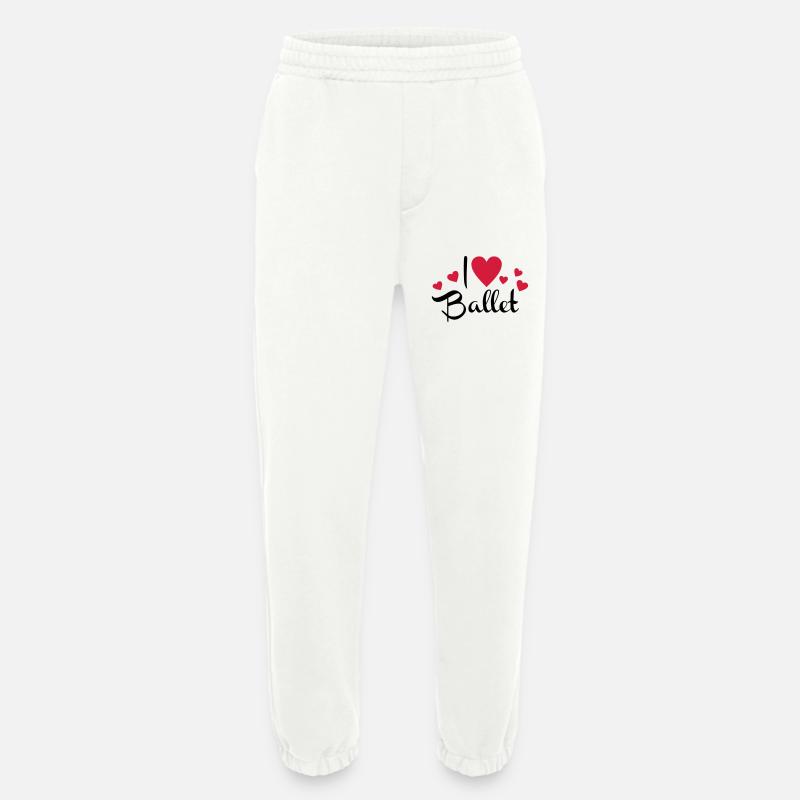 Ballet - Heavyweight Jogginghose - made by SPREAD  - OFF WHITE