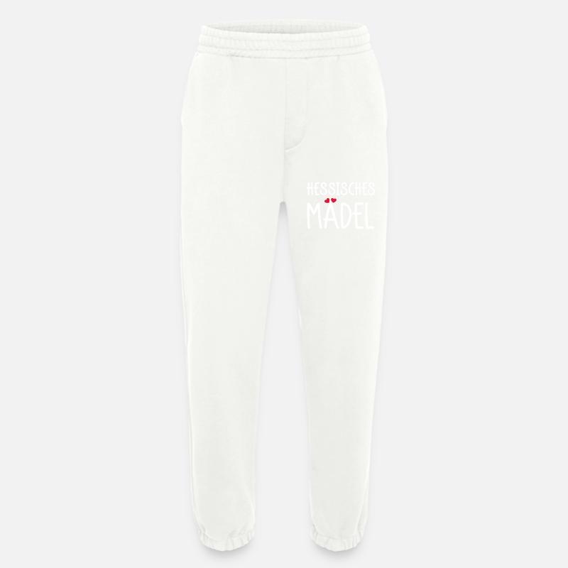 Hessisches Mädel - Heavyweight Jogginghose - made by SPREAD  - OFF WHITE