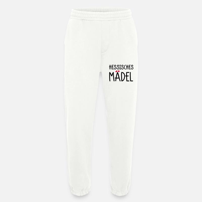 Hessisches Mädel - Heavyweight Jogginghose - made by SPREAD  - OFF WHITE