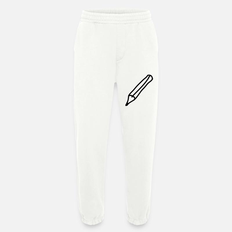 stift_1c - Heavyweight Jogginghose - made by SPREAD  - OFF WHITE