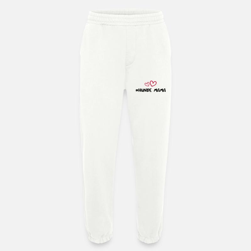 Hunde Mama - Heavyweight Jogginghose - made by SPREAD  - OFF WHITE