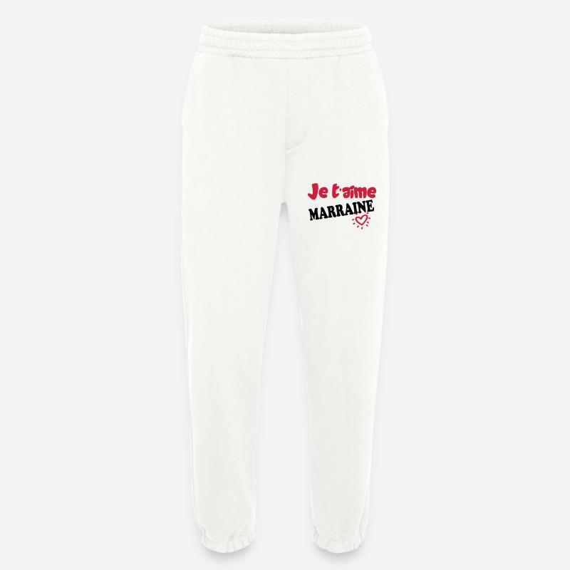 Ich liebe dich, MUTTER - Heavyweight Jogginghose - made by SPREAD  - OFF WHITE