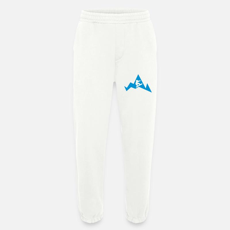 snowboarder - Heavyweight Jogginghose - made by SPREAD  - OFF WHITE