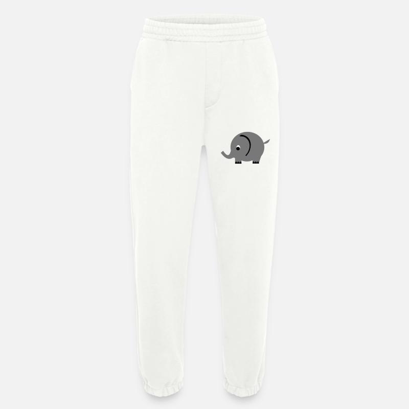 Elefant - Heavyweight Jogginghose - made by SPREAD  - OFF WHITE