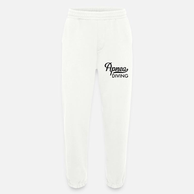 apnea - Heavyweight Jogginghose - made by SPREAD  - OFF WHITE