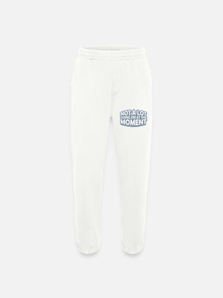 Not much going on - Heavyweight Jogging Pants - made by SPREAD - OFF WHITE