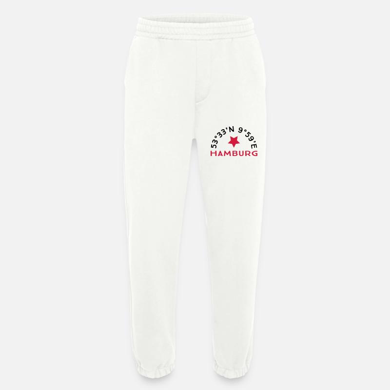 Hamburg - Heavyweight Jogginghose - made by SPREAD  - OFF WHITE
