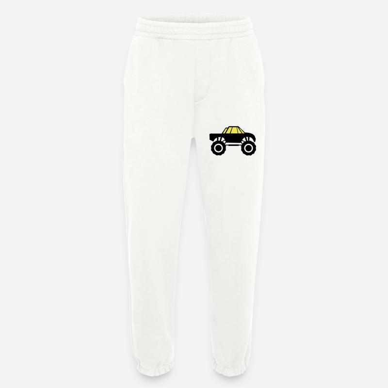 monster truck - Heavyweight Jogginghose - made by SPREAD  - OFF WHITE