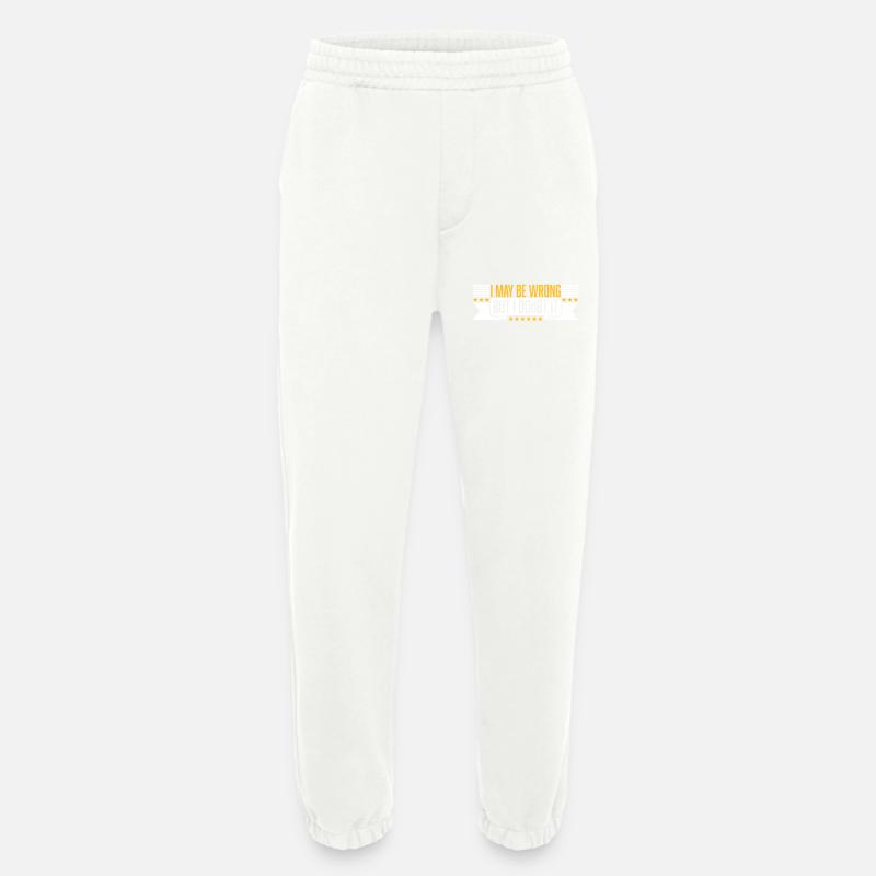 I may be wrong - Heavyweight Jogging Pants - made by SPREAD - OFF WHITE