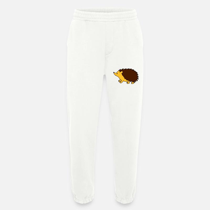 igel comic - Heavyweight Jogginghose - made by SPREAD  - OFF WHITE
