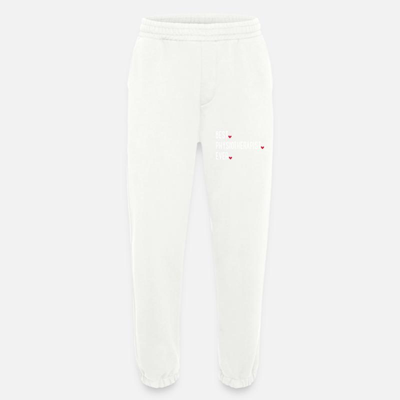 Best Physiotherapist ever - Heavyweight Jogginghose - made by SPREAD  - OFF WHITE