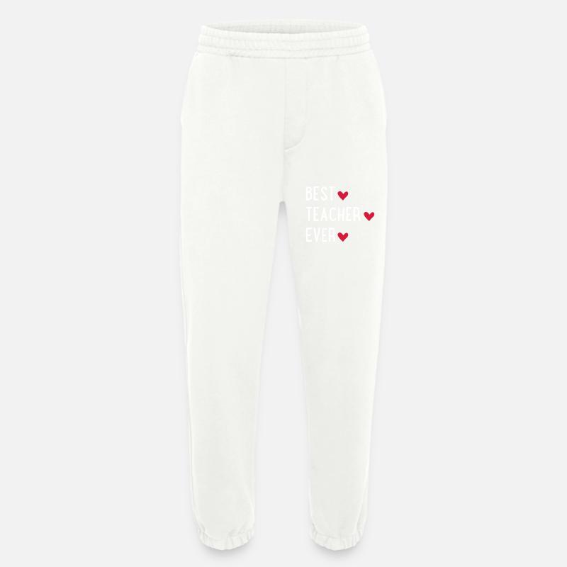 Lehrer - Heavyweight Jogginghose - made by SPREAD  - OFF WHITE