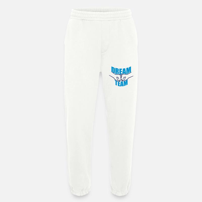 Dream Team Crew - Heavyweight Jogginghose - made by SPREAD  - OFF WHITE