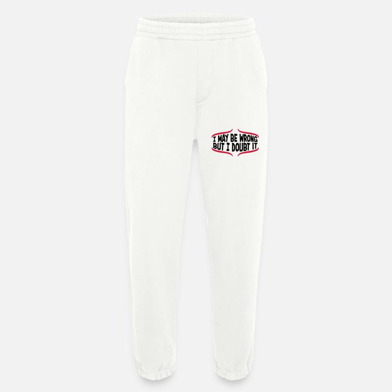 I may be wrong - Heavyweight Jogging Pants - made by SPREAD  - OFF WHITE