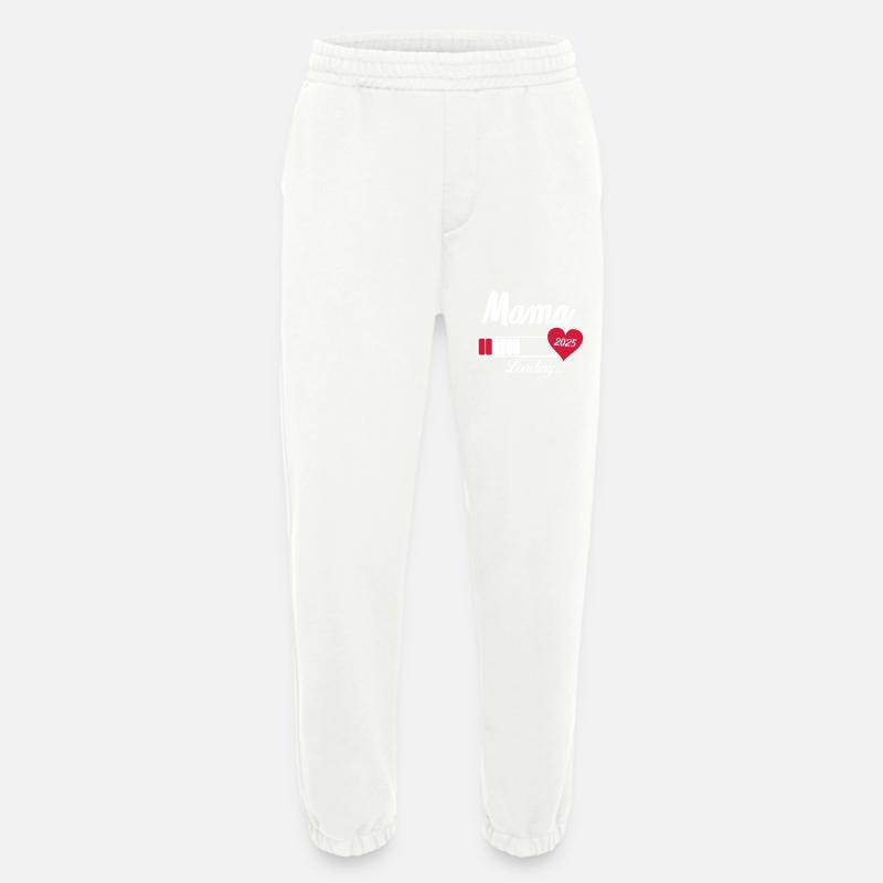 mama loading 2025 - Heavyweight Jogginghose - made by SPREAD  - OFF WHITE