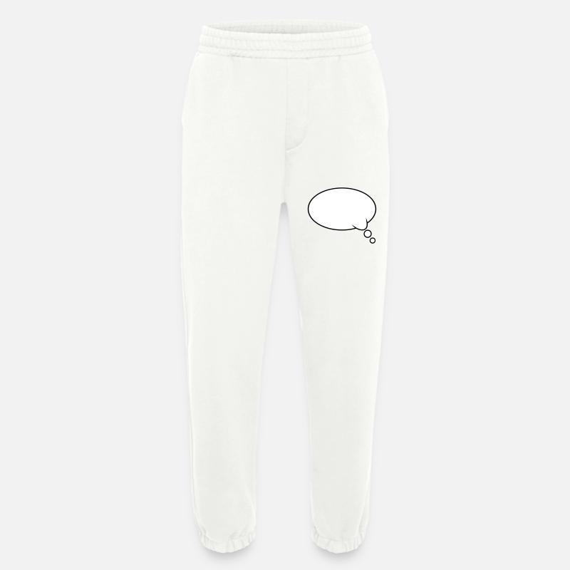 Denkblase Design - Heavyweight Jogginghose - made by SPREAD  - OFF WHITE