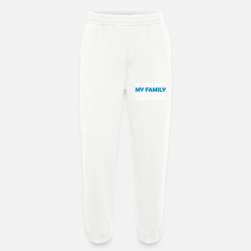 you would understand Zitat - Heavyweight Jogginghose - made by SPREAD  - OFF WHITE
