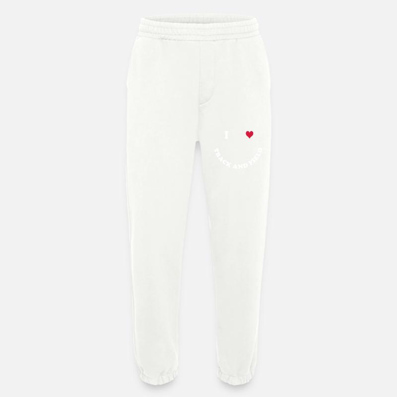 Track and Field - Heavyweight Jogginghose - made by SPREAD  - OFF WHITE