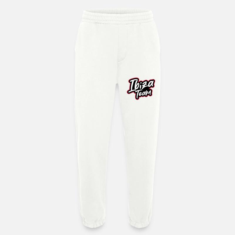 Ibiza Team - Heavyweight Jogginghose - made by SPREAD  - OFF WHITE