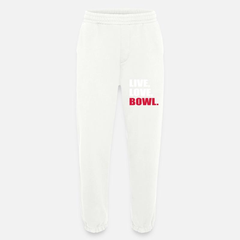 Bowling - Heavyweight Jogginghose - made by SPREAD  - OFF WHITE