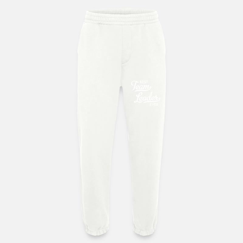 Bester Teamleiter - Heavyweight Jogginghose - made by SPREAD  - OFF WHITE