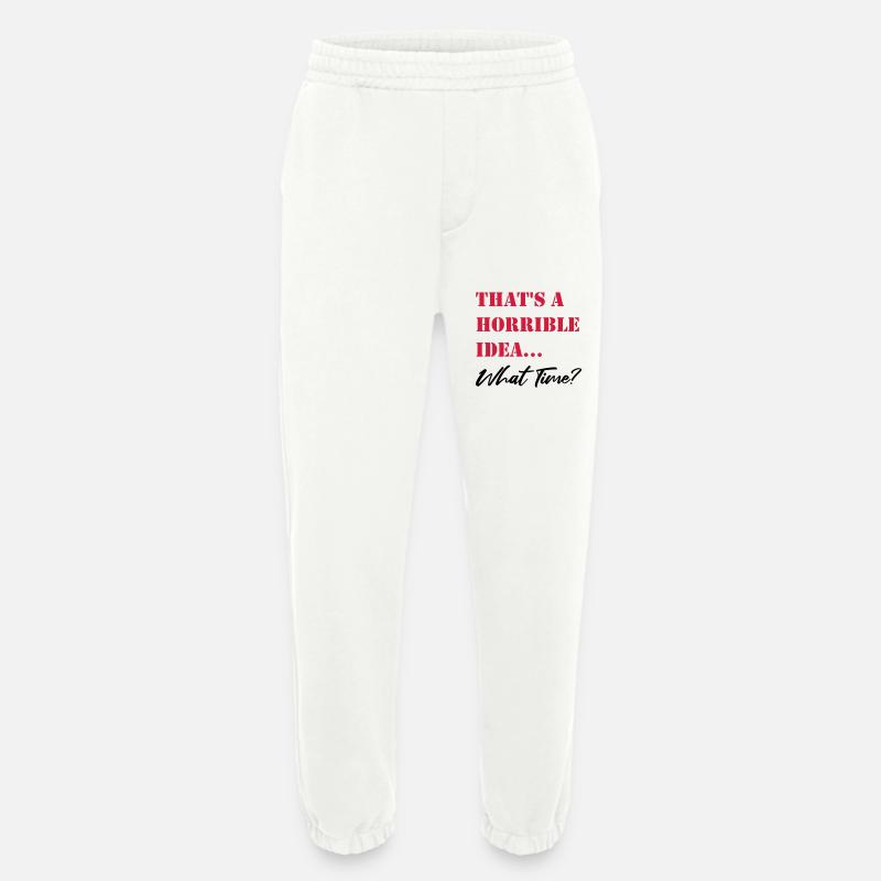 Thats a horrible Idea - Heavyweight Jogginghose - made by SPREAD  - OFF WHITE